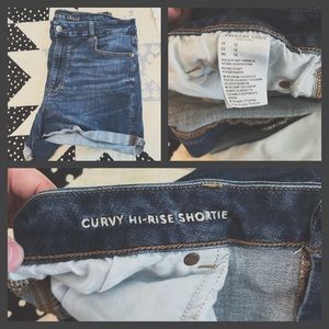 American Eagle Curvy Hi-Rise Shortie (size 18)